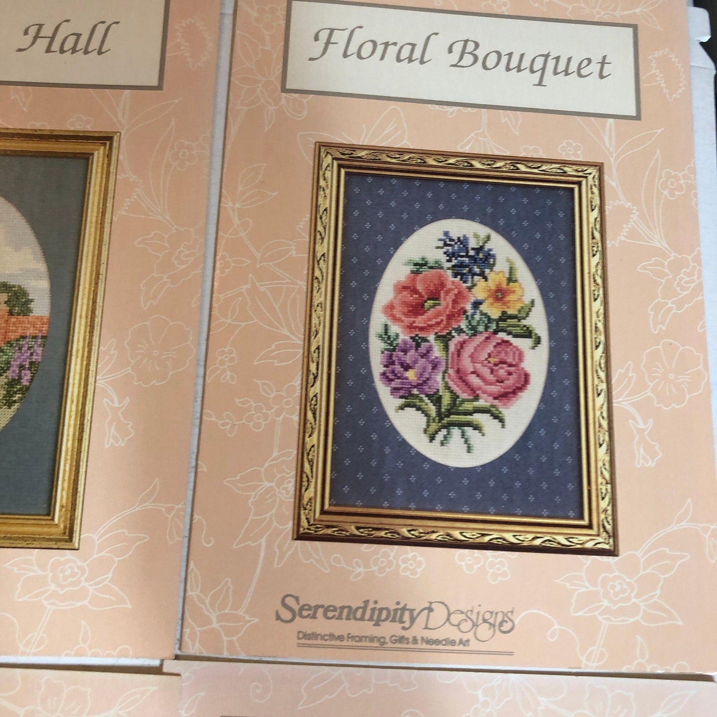 Serendipity Designs, Set Of 6, Vintage 1990, Counted Cross Stitch Chart*