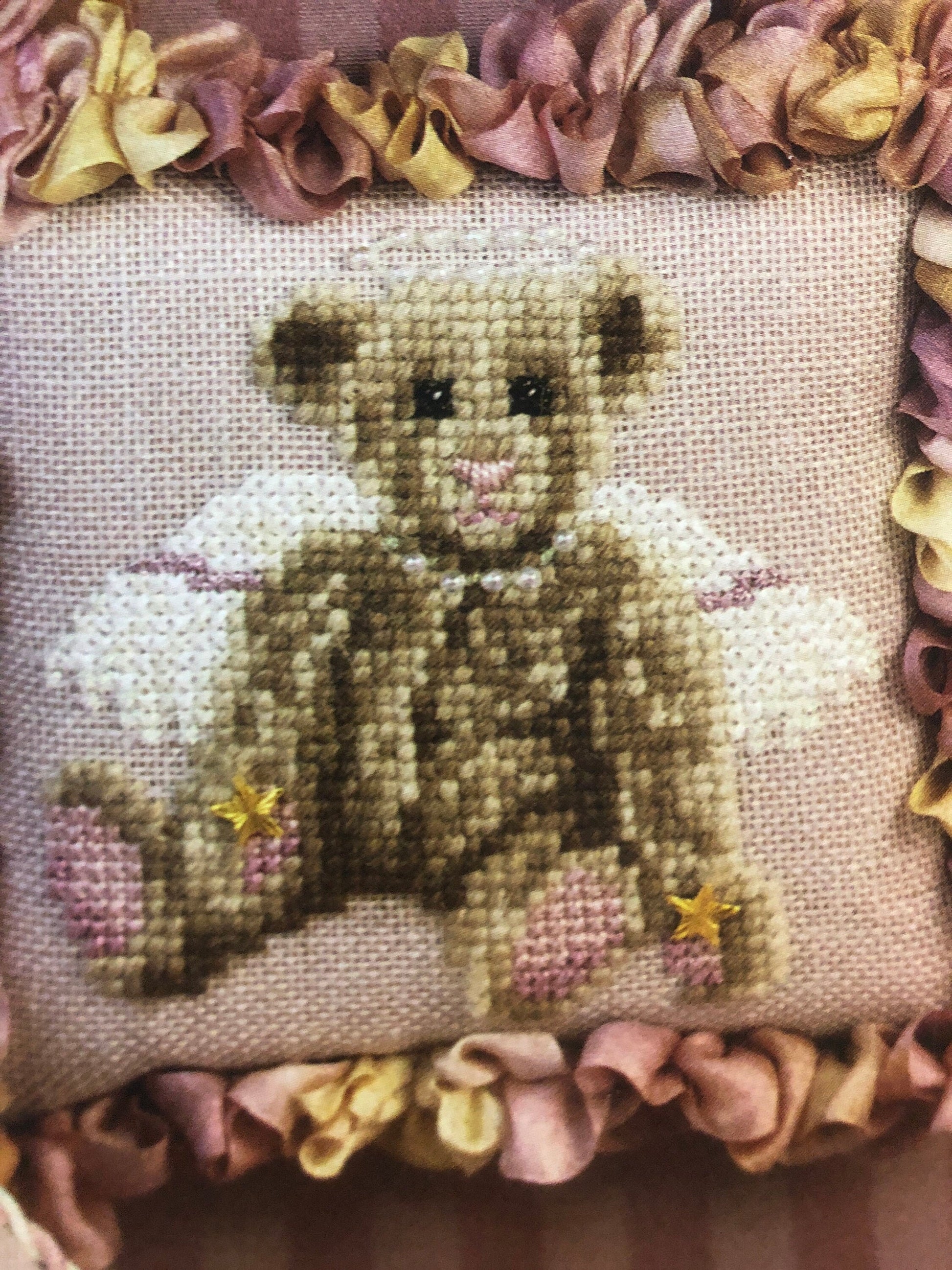 Shenanigans a Division of Just Nan Twinkle Bear with Embellishment Pack Counted Cross Stitch Pattern