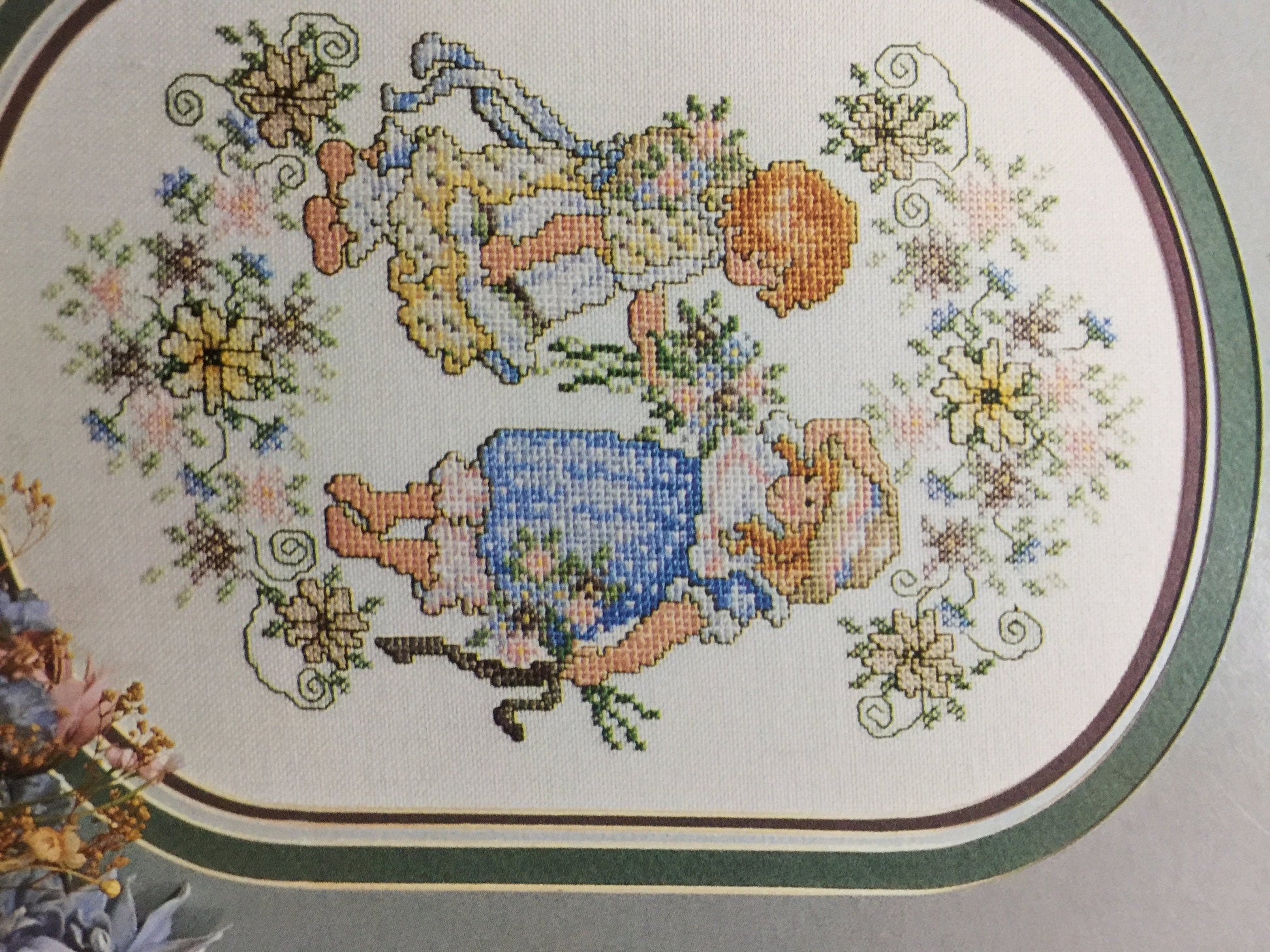 Stoney Creek &quot;Garden Treasures&quot; Book 56 Vintage 1988 cross stitch pattern