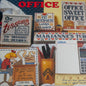 Jeremiah Junction, Office Sweet Office, Vintage 1994 Counted Cross Stitch Chart