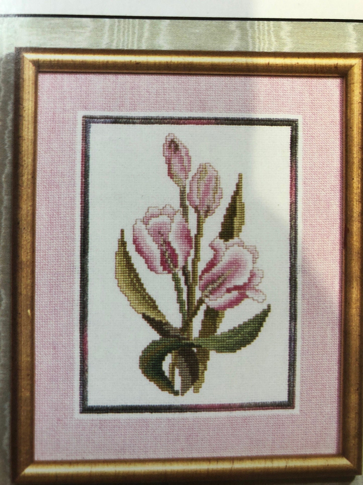 Ginger & Spice, Les Fleurs, Charted Designs by, Ginger Gouger Miller, Vintage 1991, Counted Cross Stitch Pattern 9201*