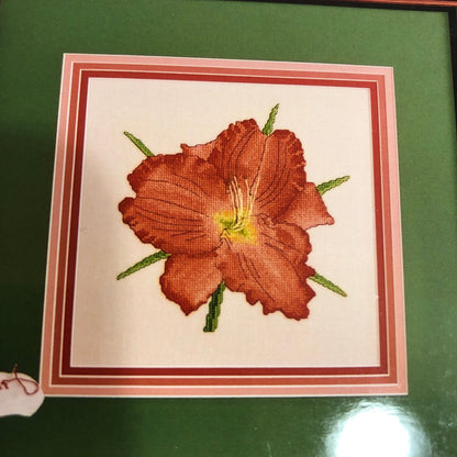 Elf Charts, Daylily, Smoky Mountain Autumn, Vintage 2000, Counted Cross Stitch Chart