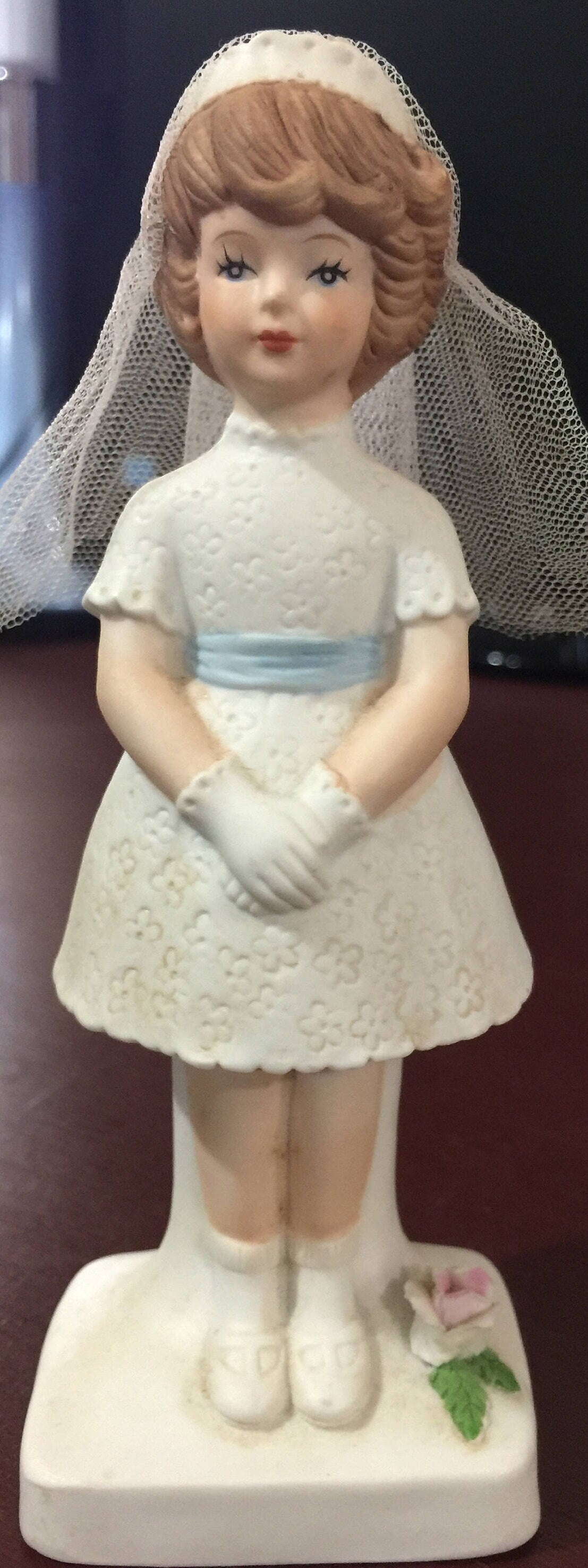 Enesco, My First Communion, Prayer Girl, Vintage 1981, collectible figurine