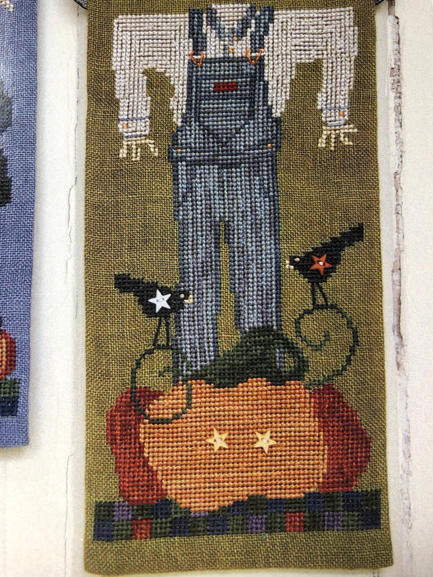 SamSarah, Halloween Banners, chart 9087, Counted Cross Stitch Patterns