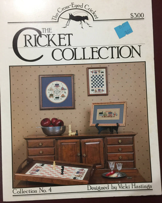 Cricket Collection &quot;This Corner of Earth&quot; No. 4 Designed by Vicki Hastings, Vintage 1983, Counted Cross Stitch Pattern