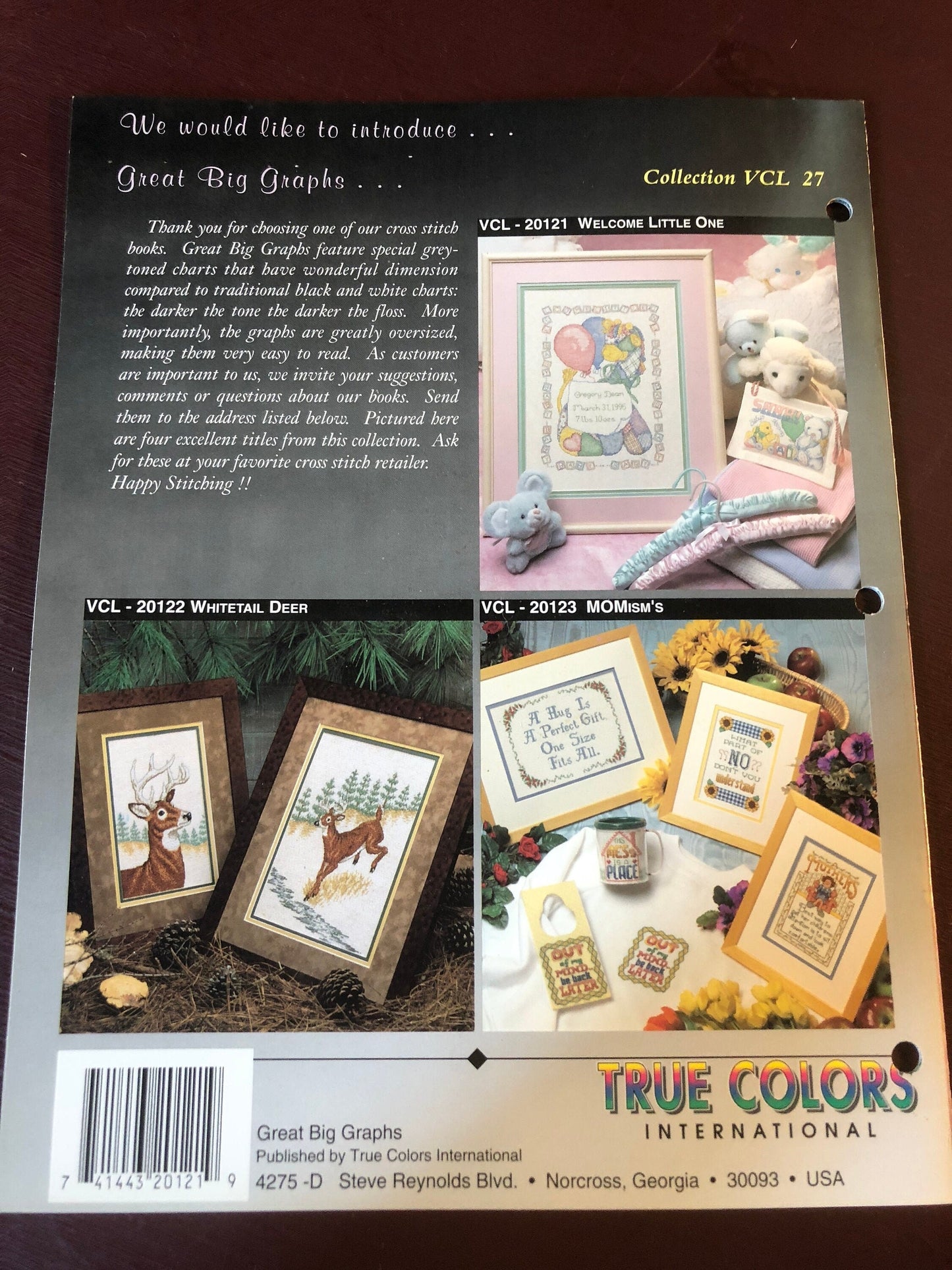 Great Big Graphs, Welcome Little One, Counted, Cross Stitch Patterns