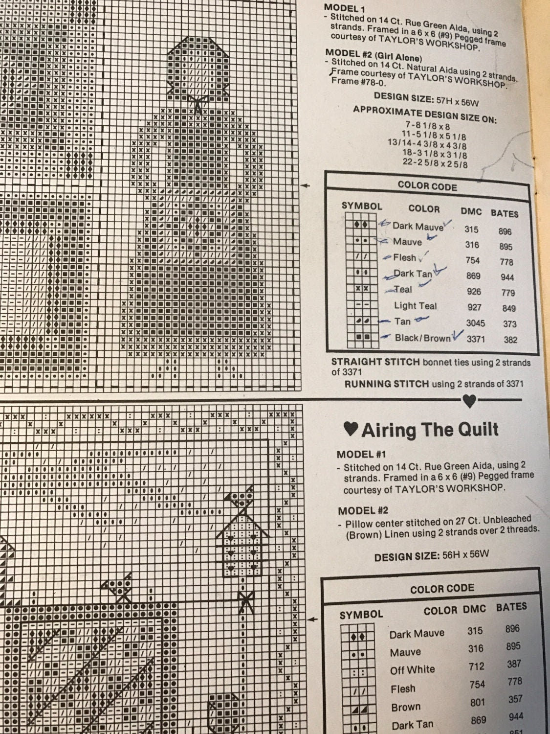 Homespun Elegance The Amish VIII The Quiet Life counted cross stitch leaflet No 68