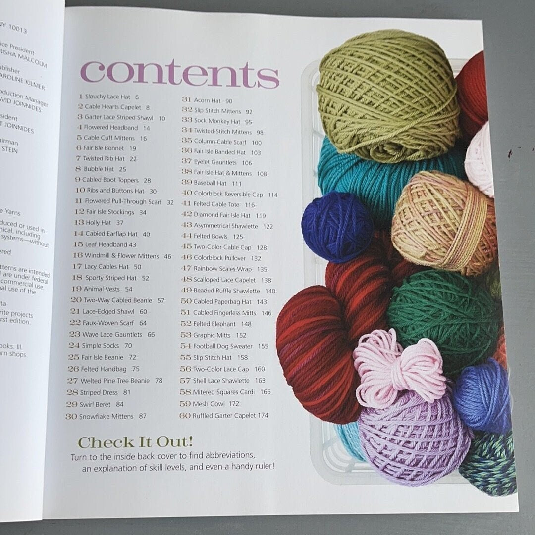 60 Quick Knits From America’s Yarn Shops Cascade 2013 Softcover Knitting Book