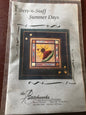 the Stitchworks, Fibers-n-Stuff, Summer Days, Counted Cross Stitch Pattern