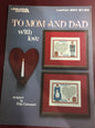 Leisure Arts &quot;To Mom and Dad with love&quot; designed by Polly Carbonari Leaflet 294 Vintage 1984 Counted Cross stitch Pattern