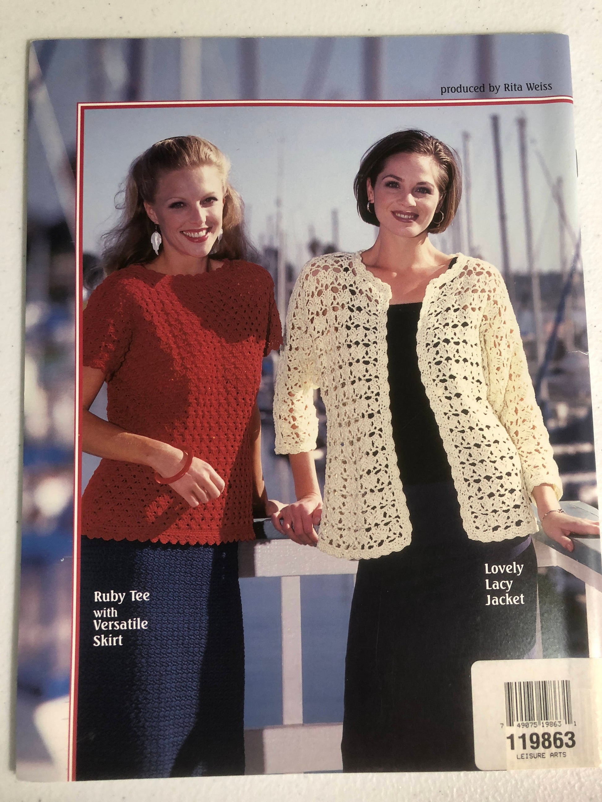 Crochet Cotton Separates American School of Needlework pattern book by Joyce Nordstrom