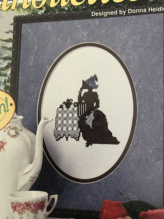 The Needlecraft Shop Victorian Silhouettes counted cross stitch design booklet