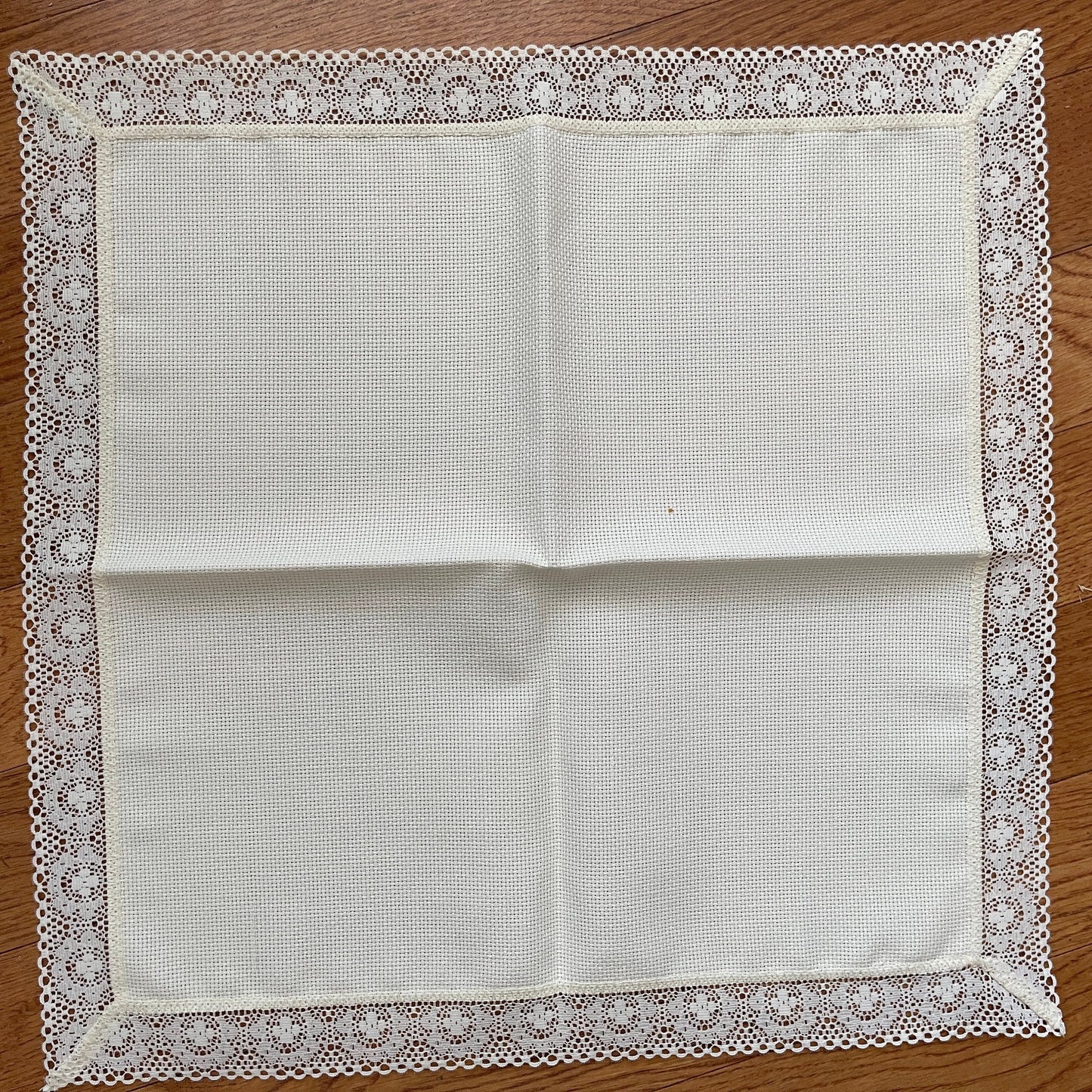 Carolina Cross Stitch Sal-Em Table Linens Ivory Choice Of... See Variations*