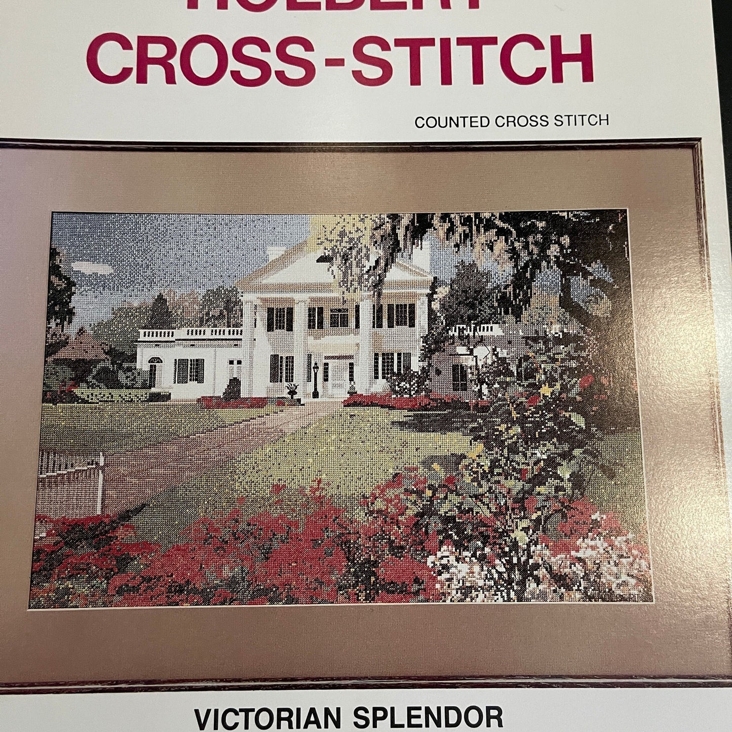 Holbert Cross Stitch Victorian Splendor Vintage 1992 Counted Cross Stitch Chart