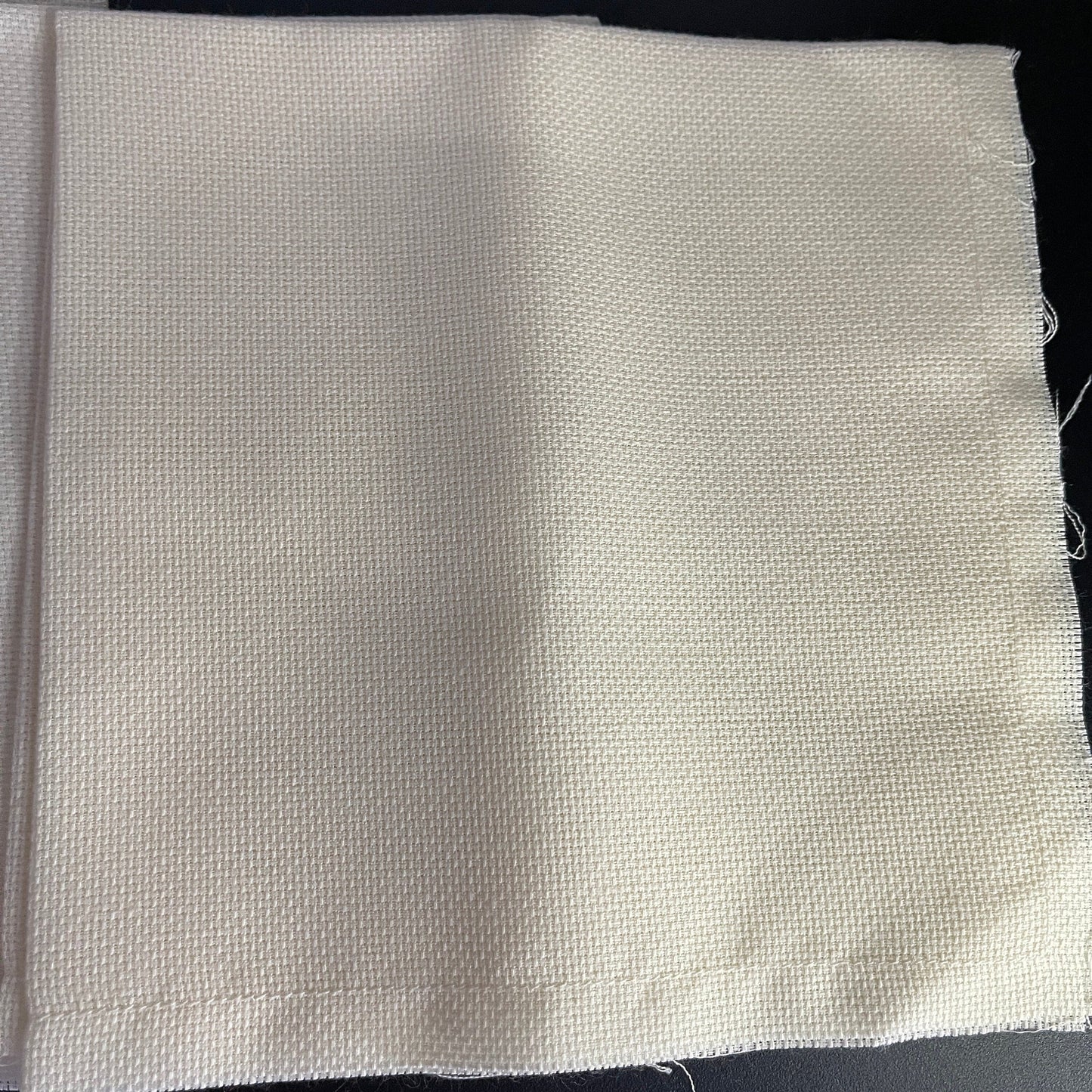 Soft AIDA Off White 3 Pieces 15 By 15 Inches Cross Stitch Fabric