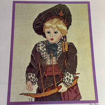 London Doll Co. Bru Boy A Victorian Experience Vintage Counted Cross Stitch Chart