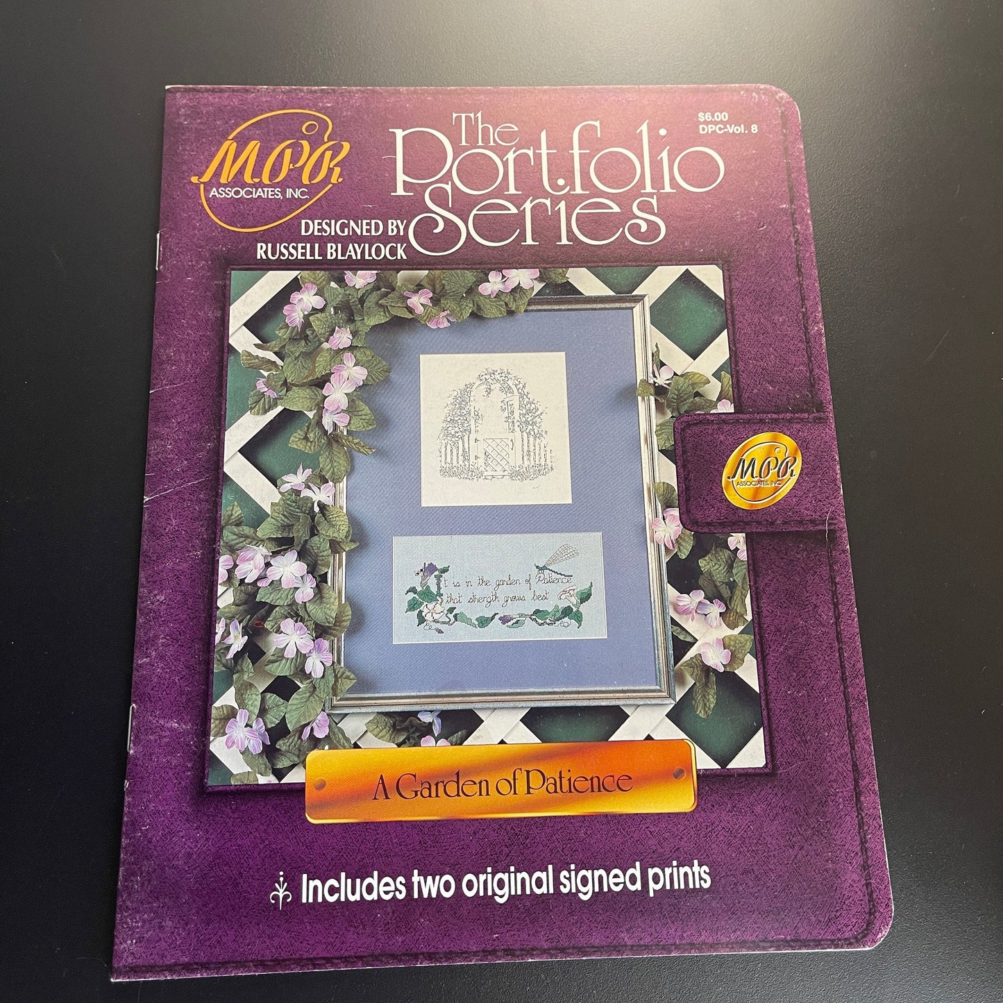 MPR The Portfolio Series Choice of Garden of Paradise 1987 or Gathering Love 1986 Vintage Counted Cross Stitch Charts