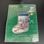 Candamar Designs Thomas Kincade Sunday Evening Sleighride Stocking Vintage 1998 Cross Stitch Kit*