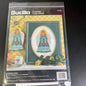 Bucilla Guardian Angel 41122 counted cross stitch kit 18 count white AIDA 9 by 6 inches