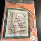 Paragon Needlecraft Love Bears All Things Sampler 0863 vintage stamped cross stitch kit