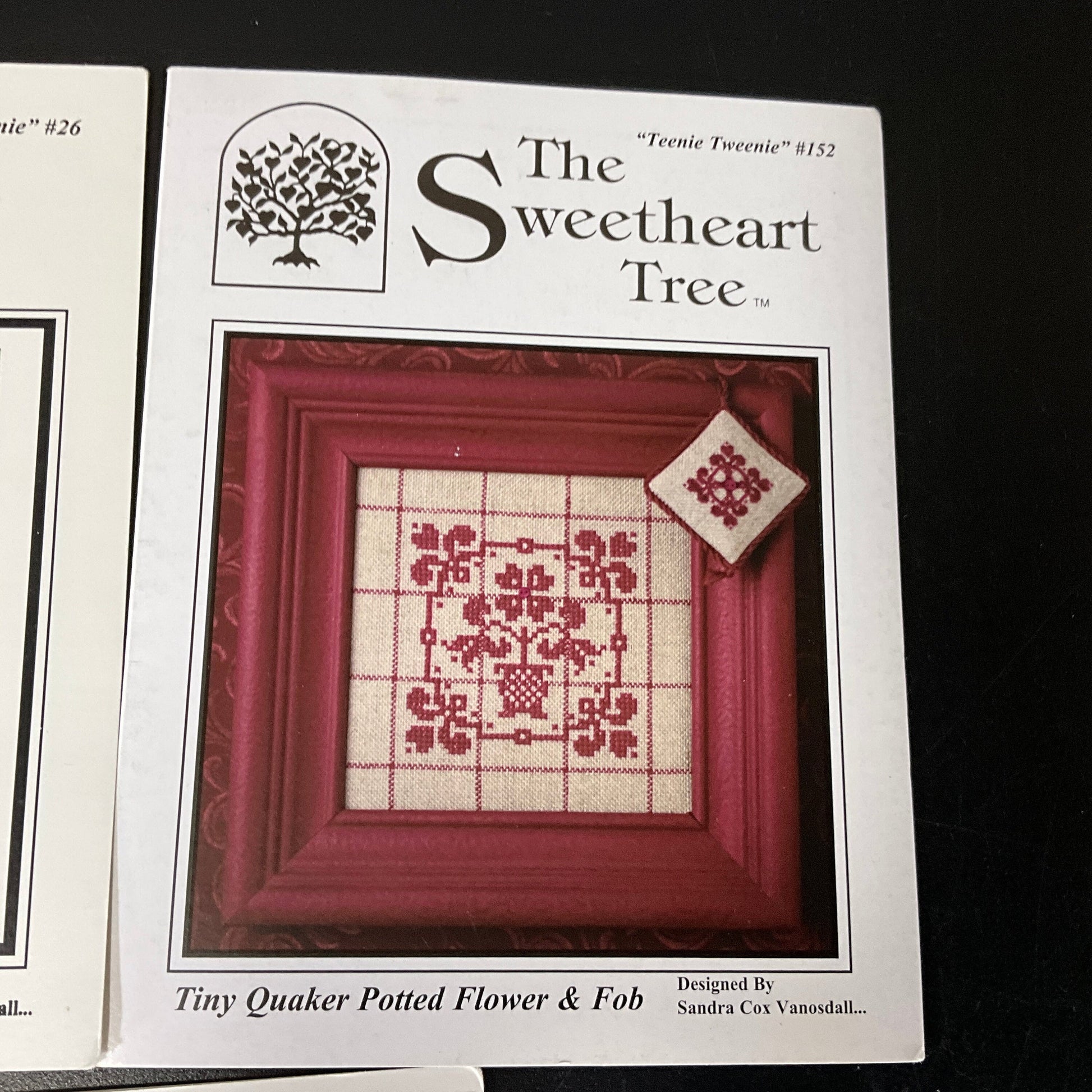 The Sweetheart Tree set of 3 cross stitch charts see pictures and description*