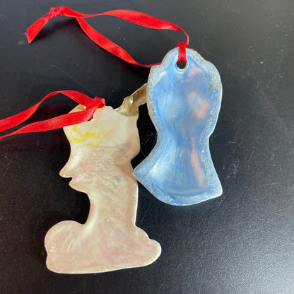 Precious Angels choice of painted ceramic Christmas ornaments