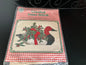 Janlynn Gloria & Pat Red Headed Duck #59-2 vintage Christmas cross stitch kit 14 count Rustica