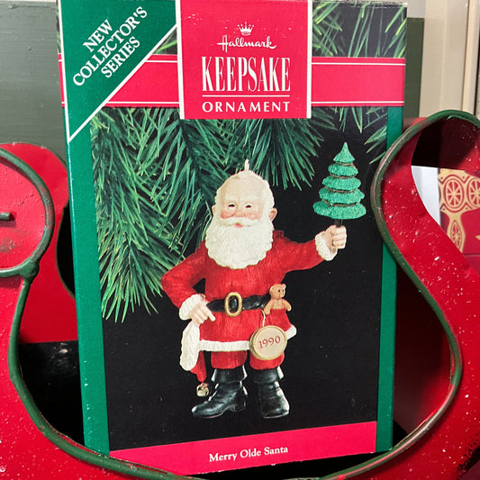 Hallmark choice Merry Olde Santa Collector&#39;s Series Keepsake ornaments see pictures and variations*