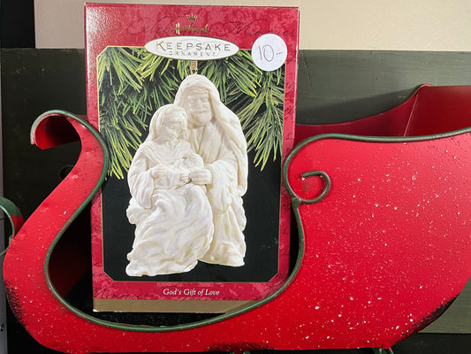 Hallmark God&#39;s Gift of Love vintage 1997 Keepsake ornament QX6792