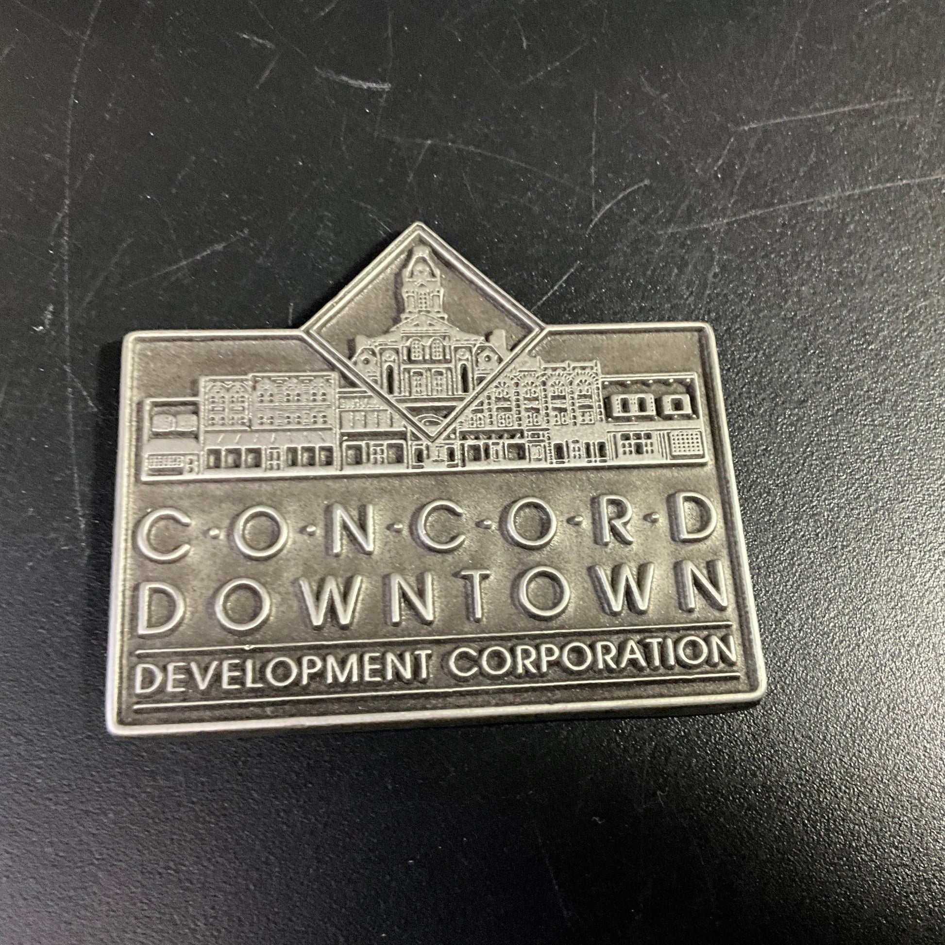 Cabarrus Memorial Hospital Concord, NC downtown development Corp. collectible pewter ornament