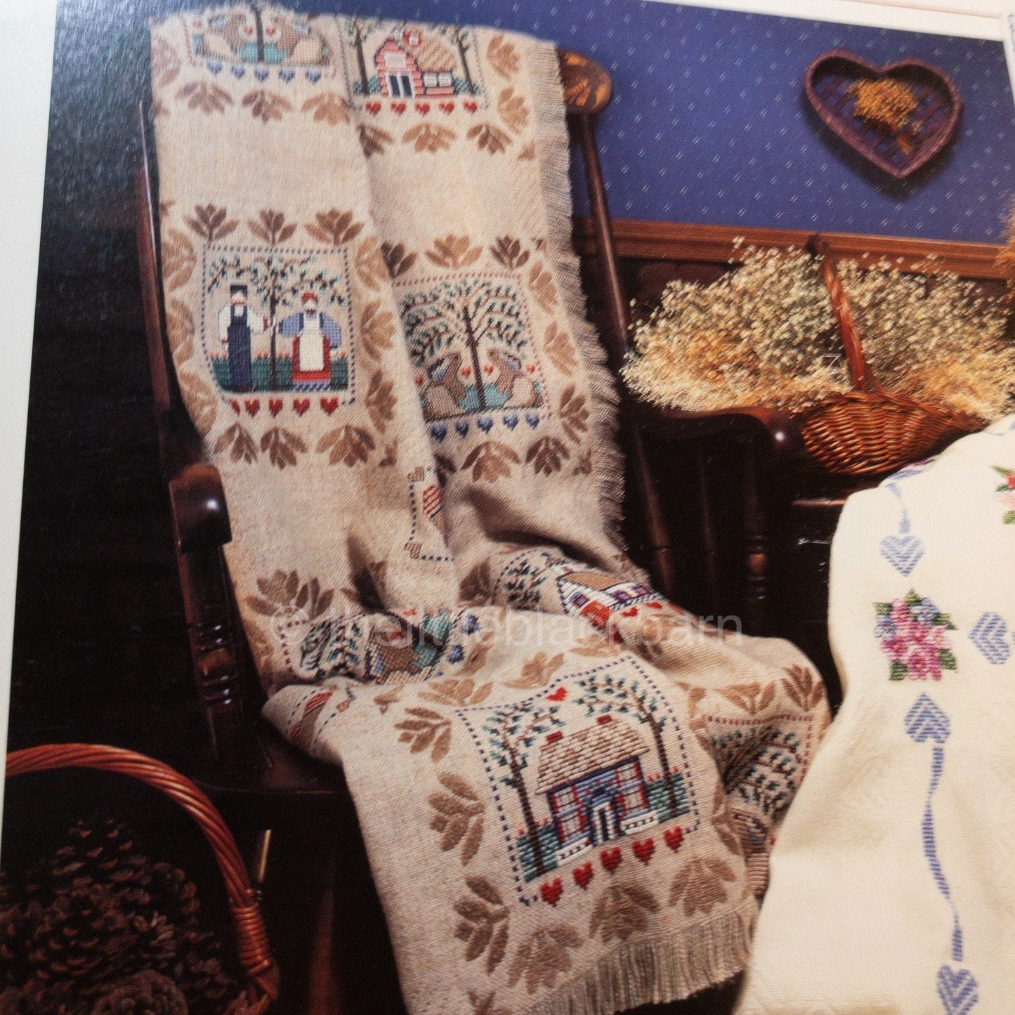 Cooler Design Studios, Cozy Afghans, Dimensions, Vintage 1988*