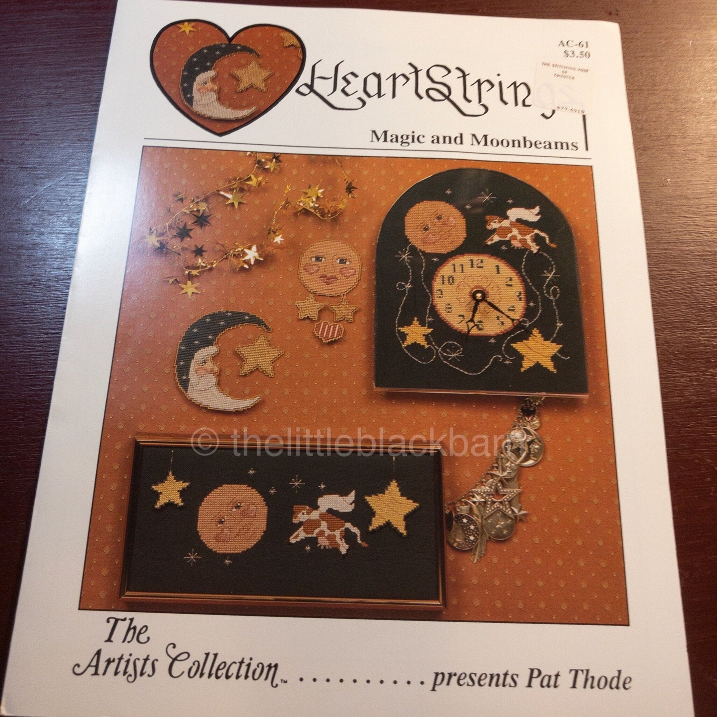 Heartstring, Magic and Moonbeams, Vintage 1991, Cross Stitch Chart