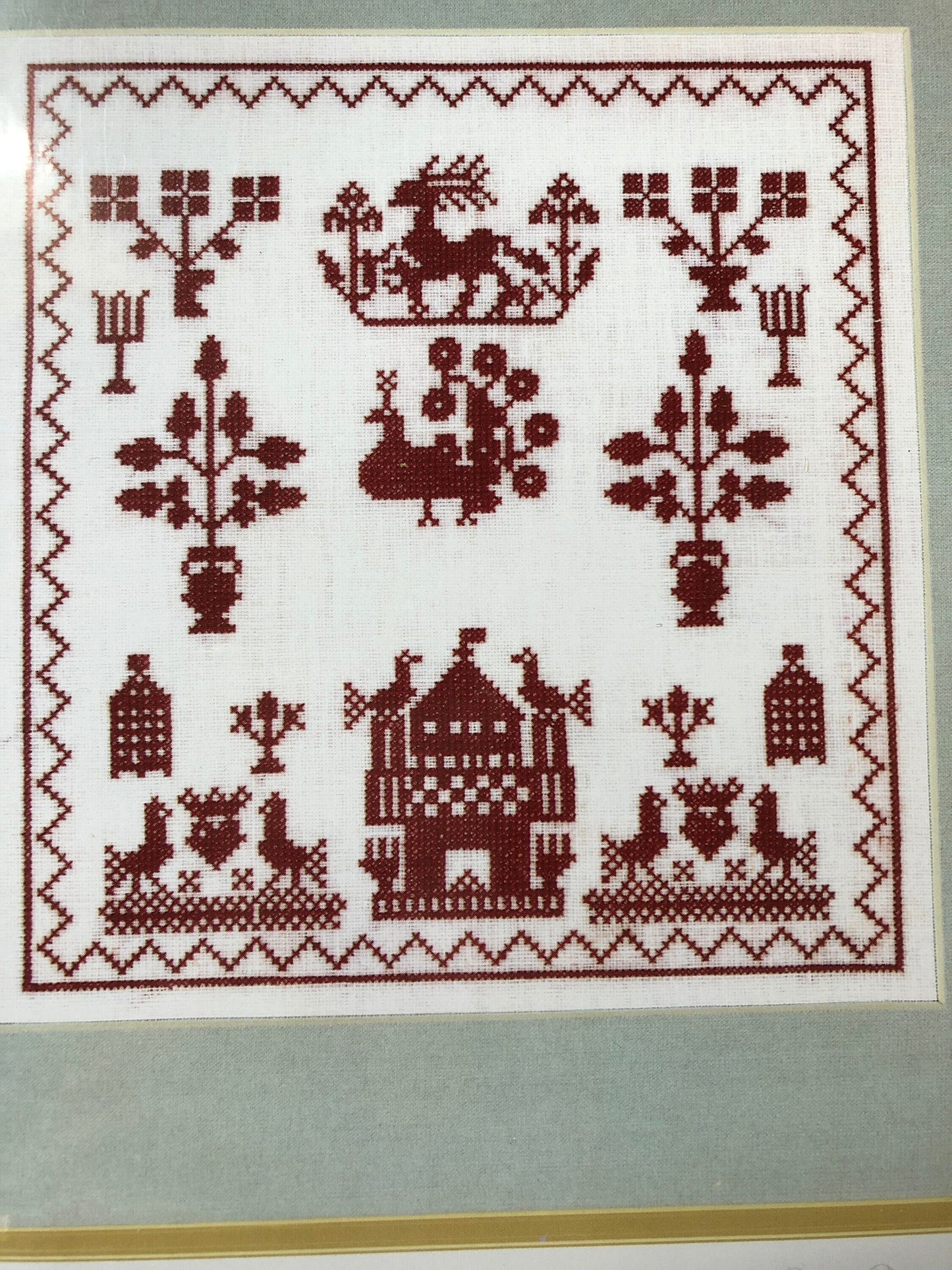 Wichelt Imports, Sampler 1767, GO 2068, Counted, Cross Stitch, Pattern