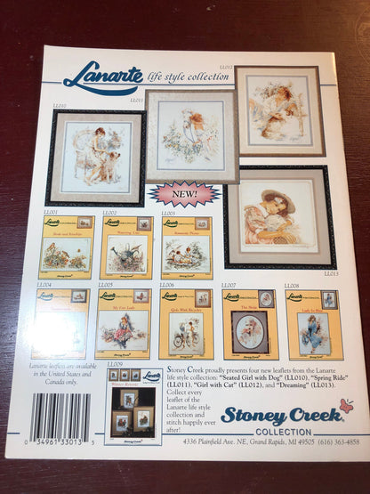 Lanarte Designs, by Stoney Creek, Dreaming, Vintage 1994, Counted Cross Stitch Chart