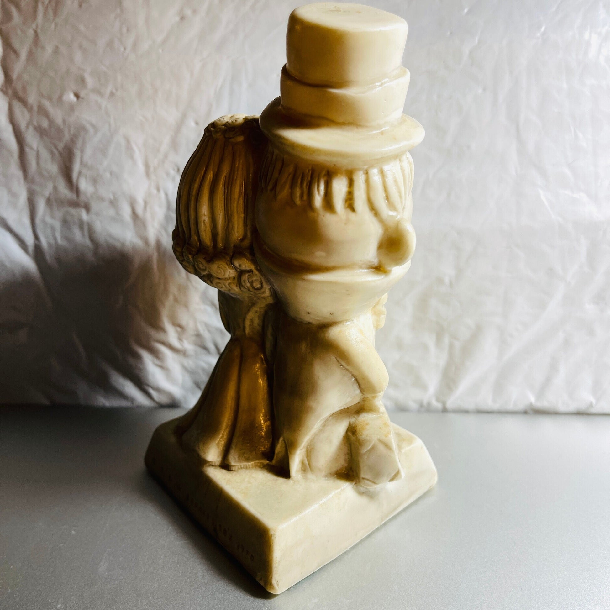 Just Married, Congratulations & Good Luck On Amateur Night, Vintage 1970, Collectible Figurine