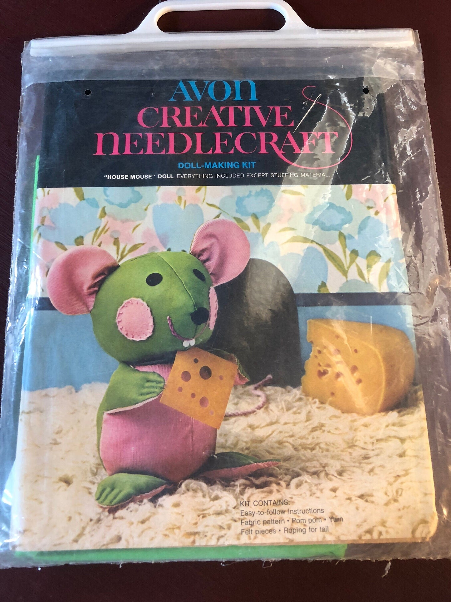 Avon, Creative Needlecraft, House Mouse, Vintage, Doll Kit