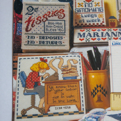 Jeremiah Junction, Office Sweet Office, Vintage 1994 Counted Cross Stitch Chart