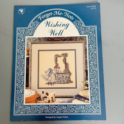 Forget-Me-Nots, Choice Of Passing Admirers*, or Wishing Well**, Vintage, Counted Cross Stitch Charts