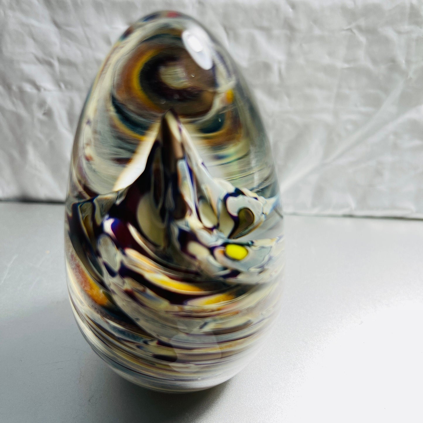 CC Walters, Choice of 2, Signed By Artist, Vintage 1999, Art Glass, Paper Weights, See Variations*