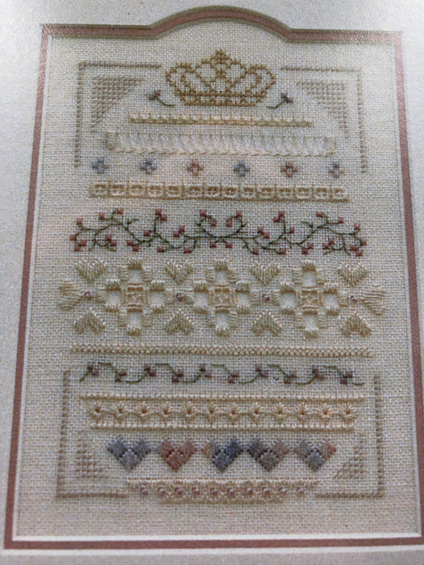 The Victoria Sampler, Antique Lace & Crowning Glory, Set of 2, Design by Thea Dueck, Vintage 1993*