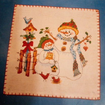 Candamar Designs, Frosty Friends Button-Up, Cross Stitch Kit