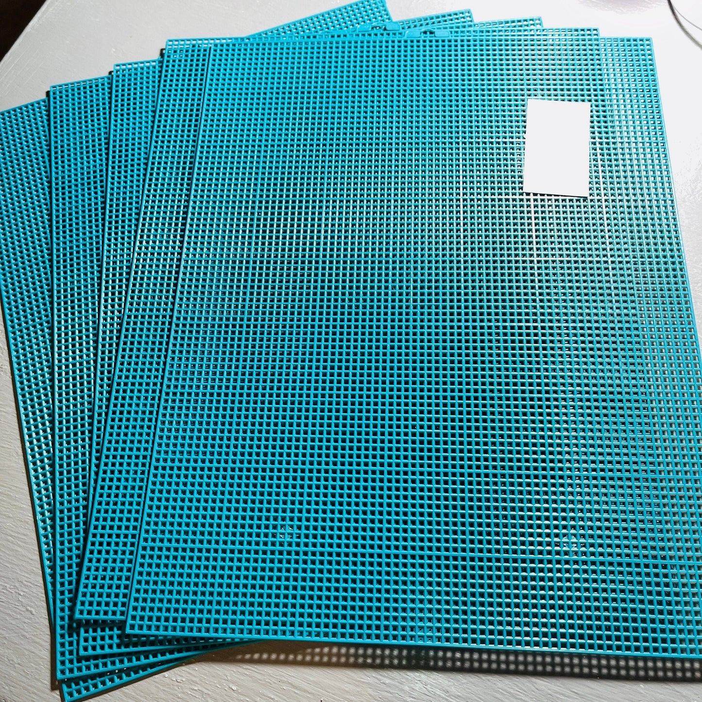 Plastic Canvas, 7 mesh, 10.5 by 13.5 Inch, Please See Variations