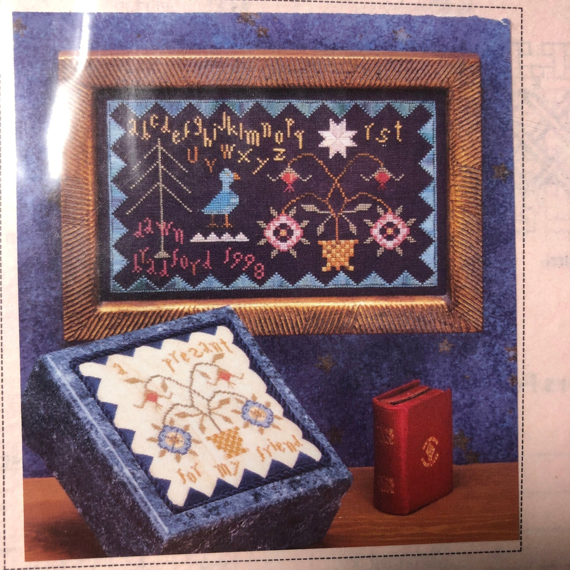 Sheepish Designs, Starburst Sampler, Seventh Exemplary, Counted Cross Stitch Chart