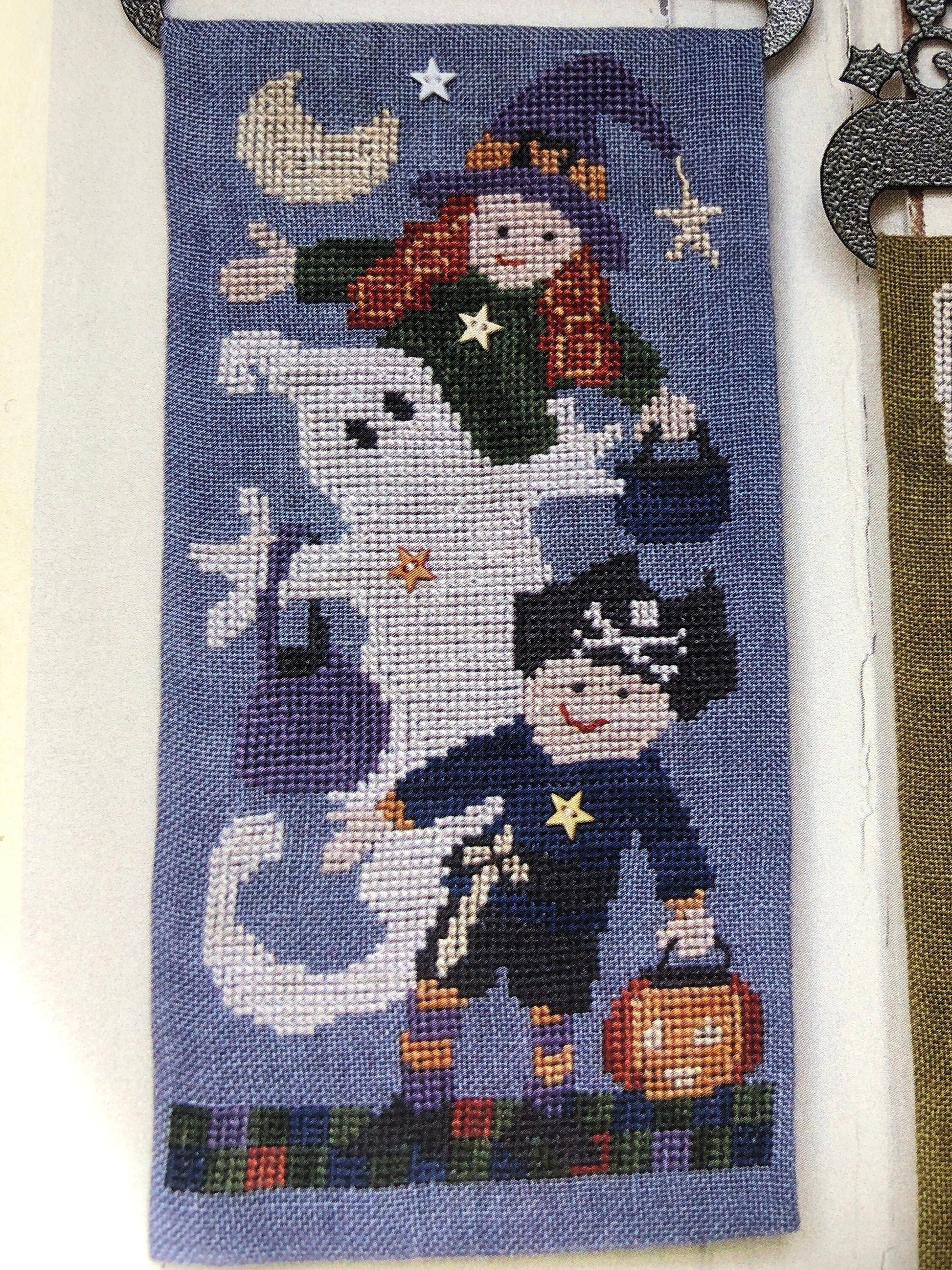 SamSarah, Halloween Banners, chart 9087, Counted Cross Stitch Patterns