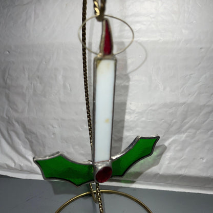 Stained Glass Ornaments, Your Choice, Handcrafted out of Metal and Glass, See Variations*