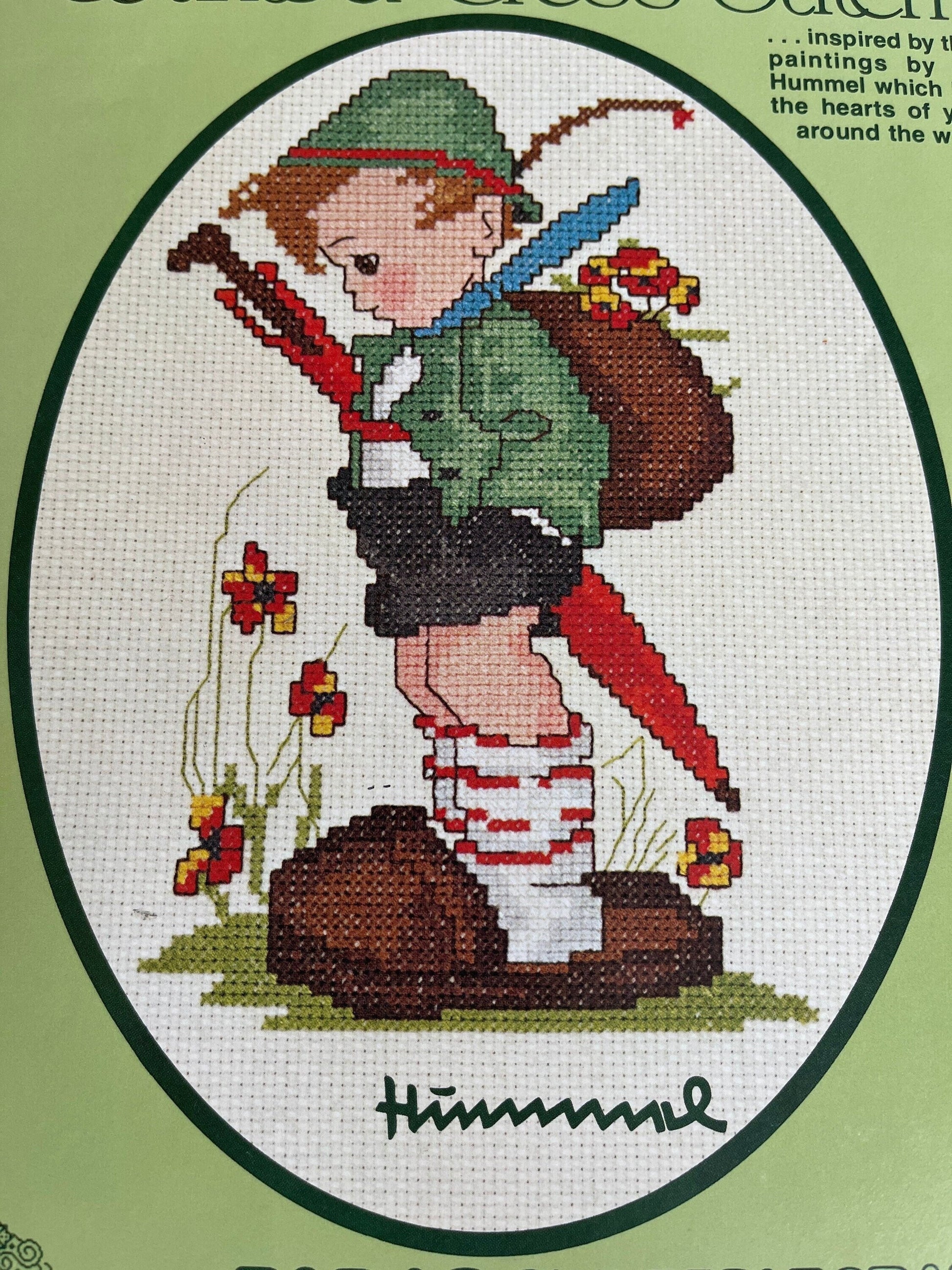 Paragon Needlecraft, Authentic Hummel, Book 5073, Vintage 1980, Counted Cross Stitch Chart*