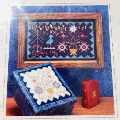 Sheepish Designs, Starburst Sampler, Seventh Exemplary, Counted cross stitch chart