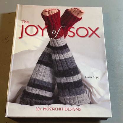 The Joy of Sox Linda Koop 30+ Must Knit Designs Spiral Bound Hardcover Book