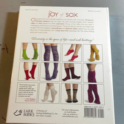 The Joy of Sox Linda Koop 30+ Must Knit Designs Spiral Bound Hardcover Book