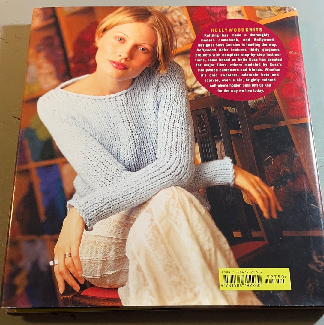 Hollywood Knits Thirty Original Suss Cousins Designs Hardcover Knitting Book